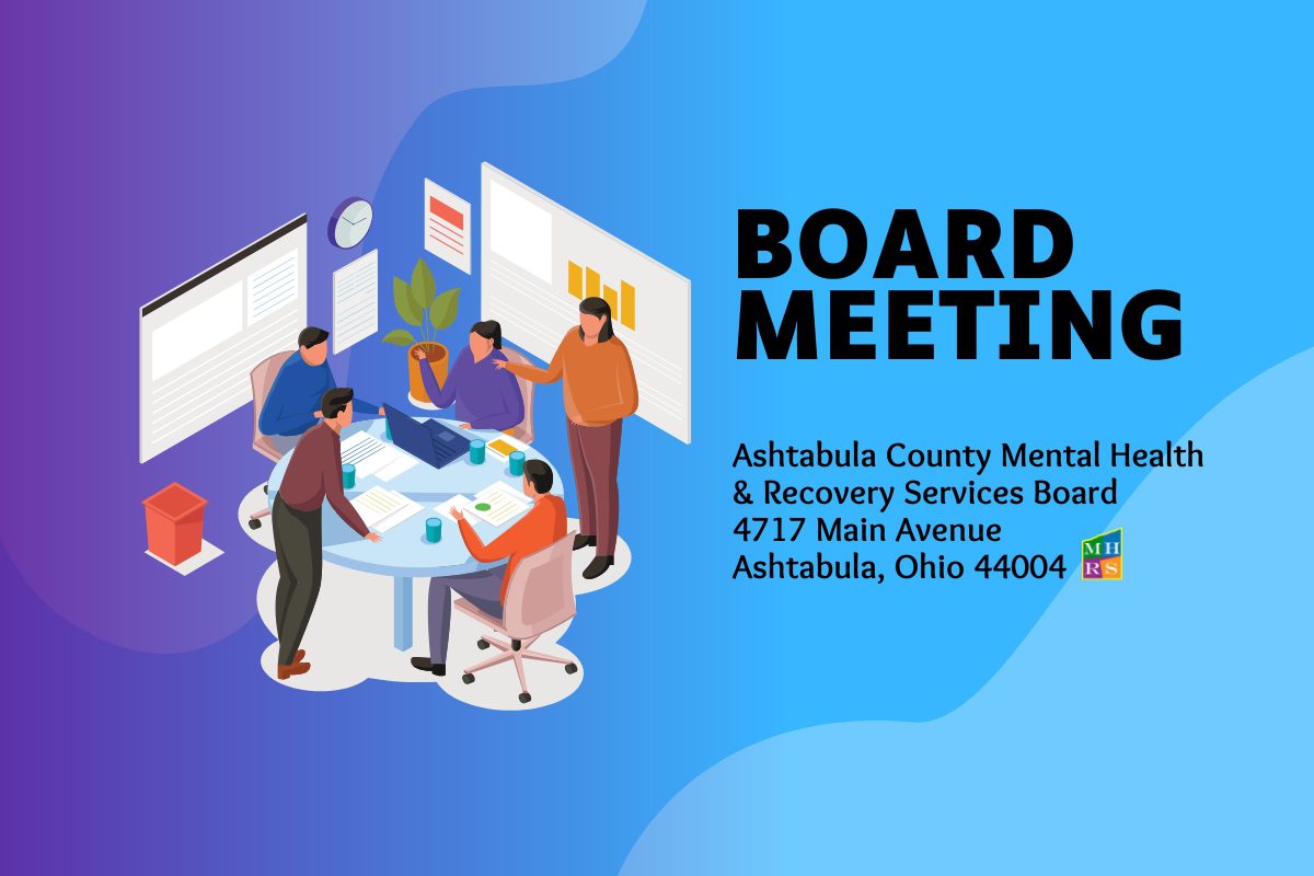 MHRS Board Meeting 4717 Main Avenue, Ashtabula, Ohio 44004